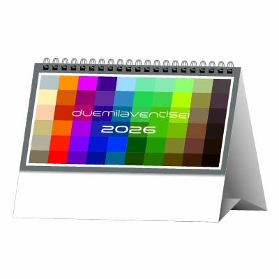 Calendario da scrivania personalizzato Format 19,5 x 12,5 cm