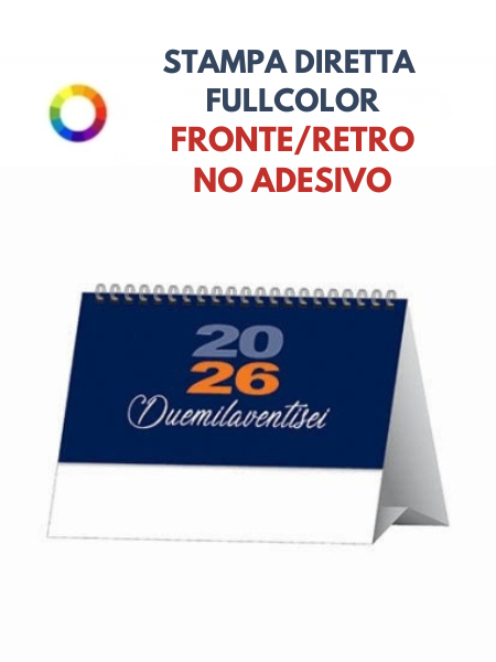Calendari da scrivania colorati personalizzati Shocking
