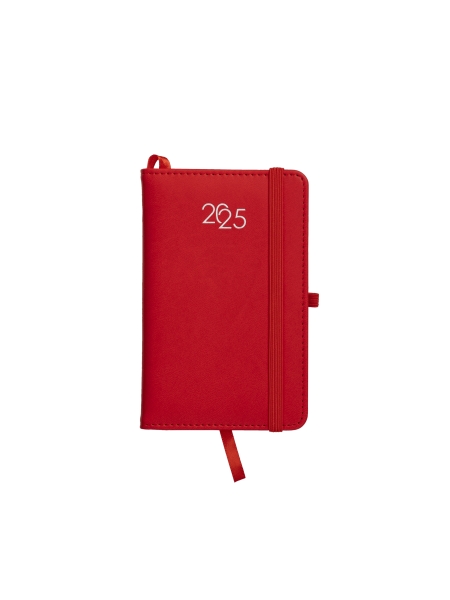 Agenda settimanale in PU riciclato personalizzata 9 x 14 cm
