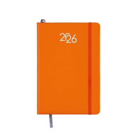 Agenda giornaliera con elastico personalizzata 17 x 24 cm
