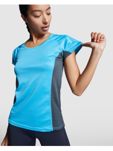 T-shirt sportiva a maniche corte da donna Shanghai