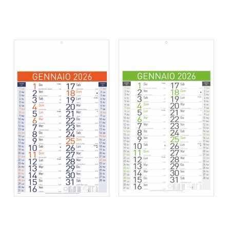 Calendario Olandese Da Parete Light