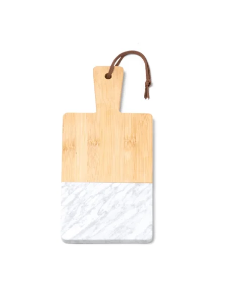 Tagliere In Marmo E Bamboo Berenice personalizzabile