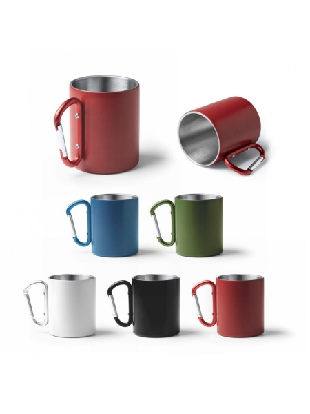 Tazza in acciaio 300ml Sanaga personalizzabile