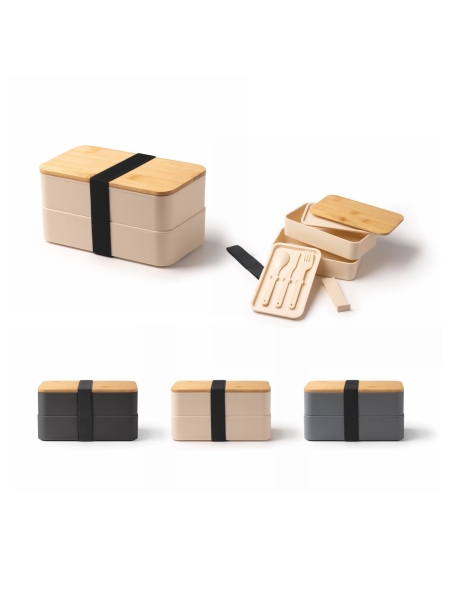 Lunch Box In PP Ezra personalizzabile