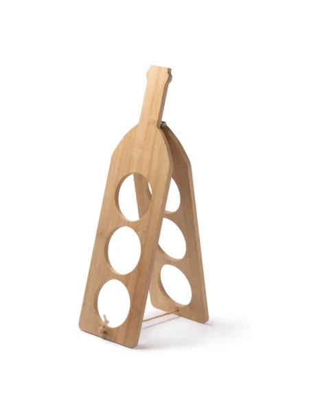 Portabottiglie In Legno Kendrik personalizzabile