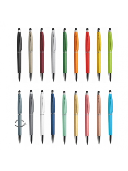 Penna Sfera In Plastica Touch Tiche personalizzate