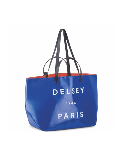 Borsa Tote In PVC E Pelle Delsey Elyse Medium