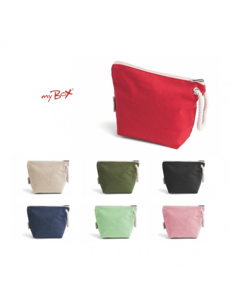 Pochette In Cotone Riciclato Mia personalizzabile