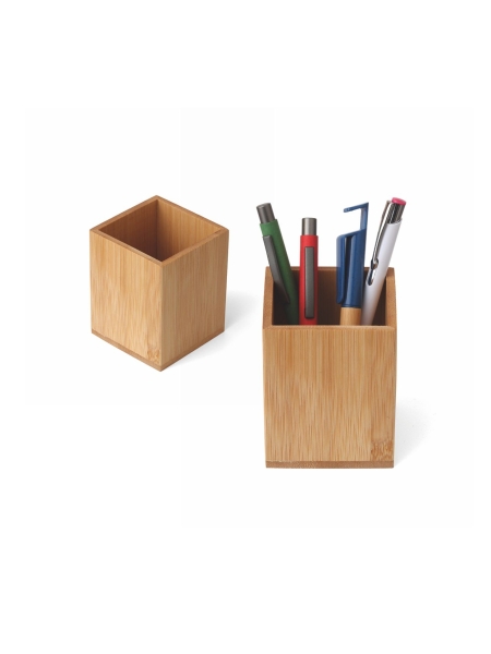 Portapenne In Bamboo Ronar personalizzabile