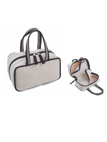 Beauty Case In Canvas Elisa personalizzabili