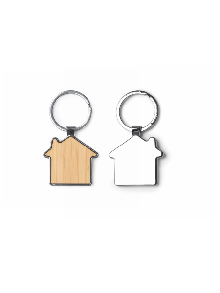 Portachiavi In Bamboo Homy personalizzabile