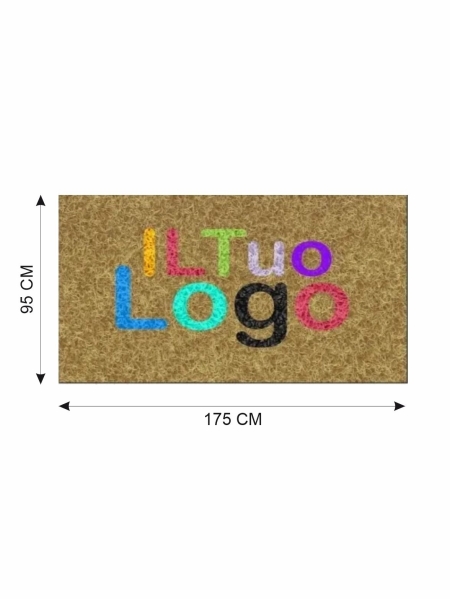 Tappeto Intarsiato Personalizzato 175 x 95 cm