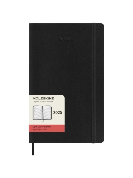 Agenda giornaliera 12 mesi con copertina morbida Moleskine