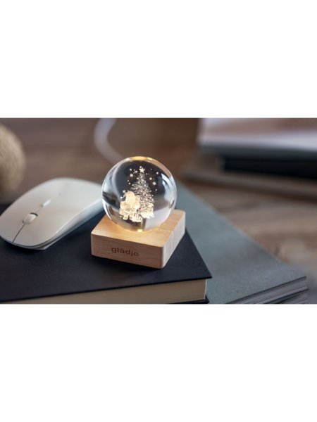 Palla di Natale con LED