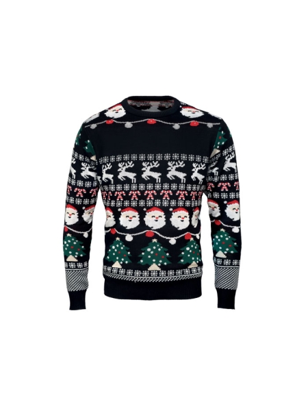 Maglione natalizio a LED S/M personalizzabile