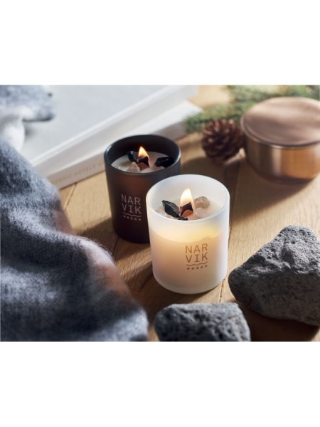 Candela in cera 200gr personalizzabili