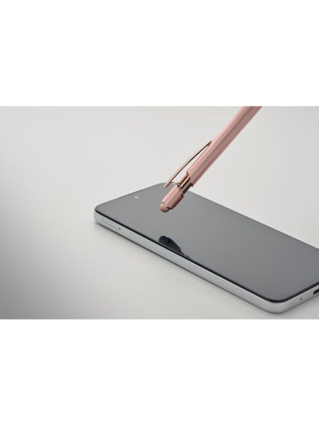 Penna push-stylus in alluminio personalizzabile