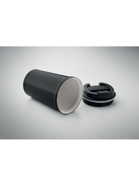 Bicchiere doppio strato 350 ml in acciaio inox riciclato