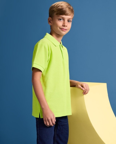Polo bambino manica corta Pegaso Premium 190 g/m²