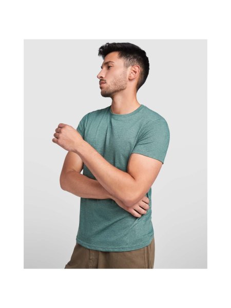 T-Shirt uomo personalizzate dal design effetto mélange Fox