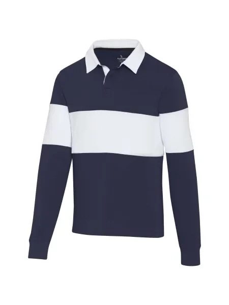 Polo rugby manica lunga unisex Clyde 280 g/m²