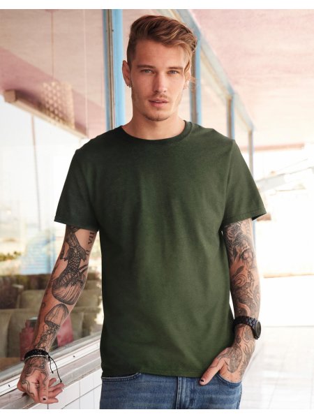 T shirt cotone organico unisex personalizzabile Jerzees Premium Organic