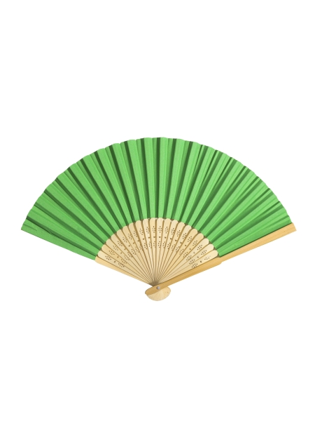 Ventaglio in carta con manico in bamboo personalizzabile Tokyo