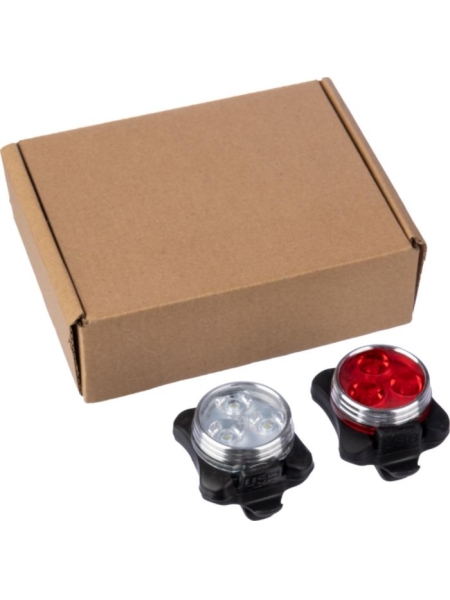 Set luci sicurezza bici ricaricabili Elisabeth