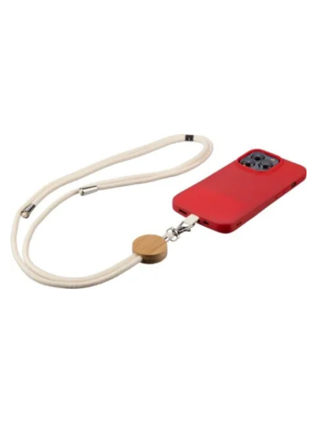 Lanyard per telefono in cotone personalizzabili Lucia