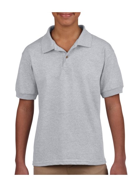Polo bambino 203 g/m² personalizzabile Gildan Jersey Dry Blend®