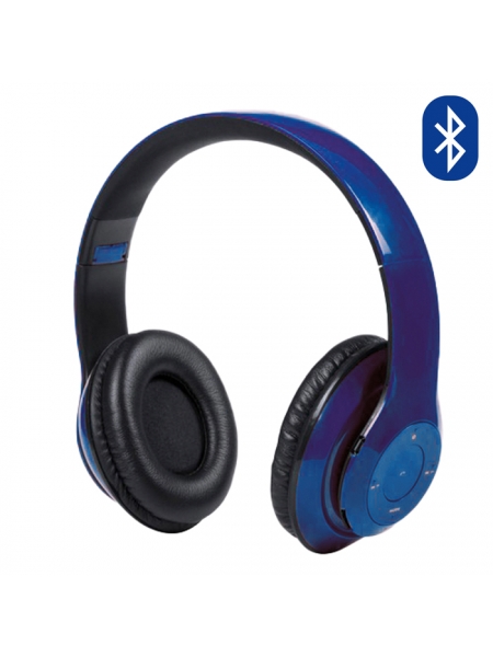 Cuffie bluetooth 8.0 pieghevoli con radio FM e microfono