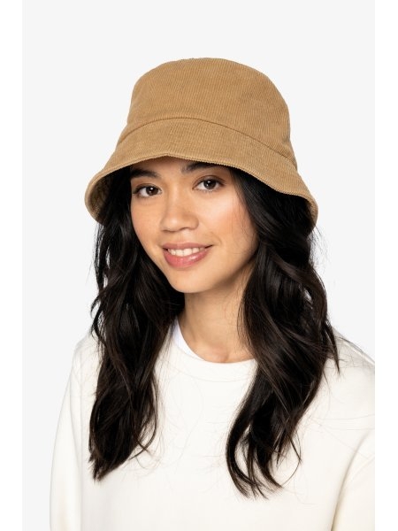 Cappello da pescatore in velluto a costine 310 g/m² personalizzabile Native Spirit