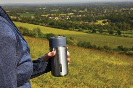 Tazza da viaggio termica Black+Blum in acciaio 340ml