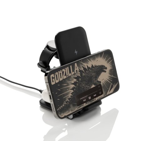 Caricatore wireless 15W Powerpal 3 in 1 in rABS RCS