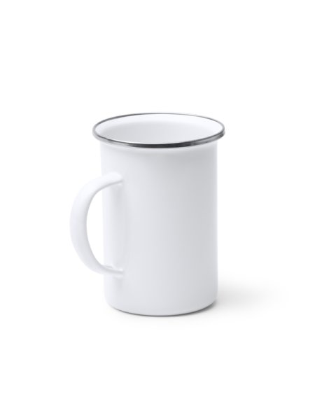 Tazze metallo smaltato personalizzate in sublimazione Alepo 380 ml