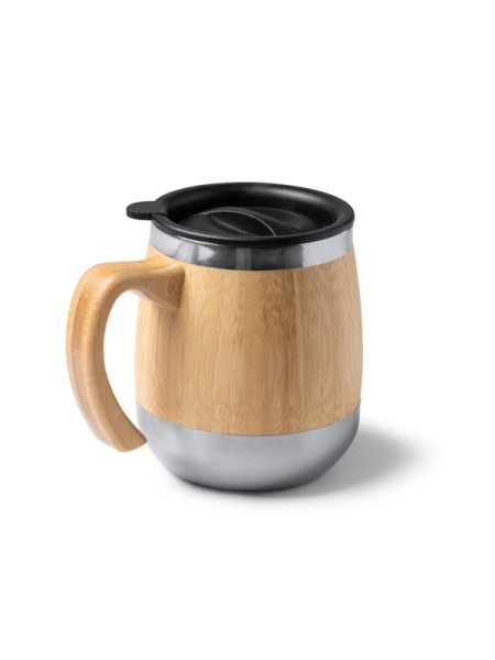 Tazza termica con coperchio personalizzata Marly 450 ml
