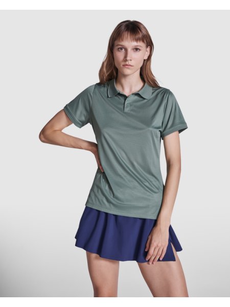 Polo tennis donna tecnica personalizzabile Roly Tormo Woman