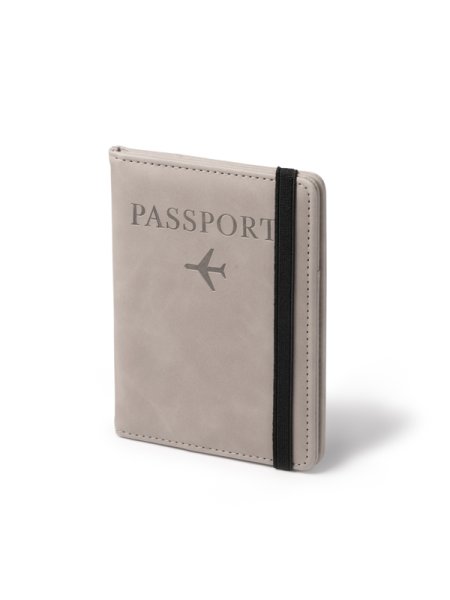 Custodia passaporto personalizzabile Mundi