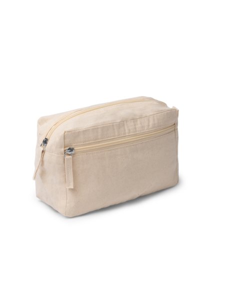 Beauty case cotone riciclato personalizzabile Mody
