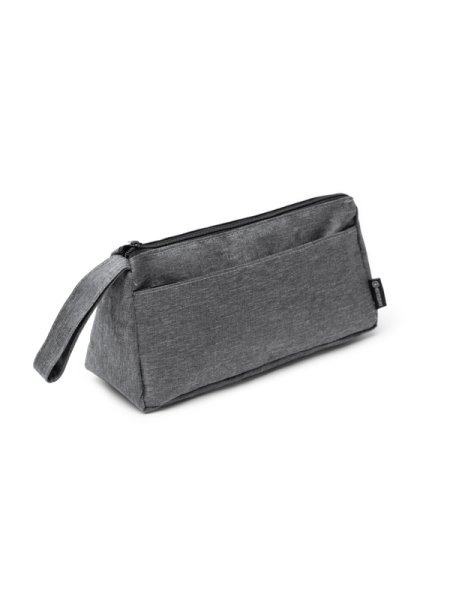 Pochette con zip in RPET personalizzabile Yulia