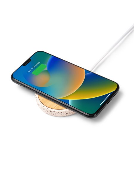 Base caricatore wireless personalizzabile Siles 10 W