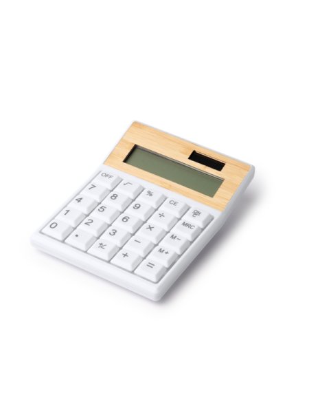 Calcolatrice 8 cifre in materiale riciclato personalizzabile Verex