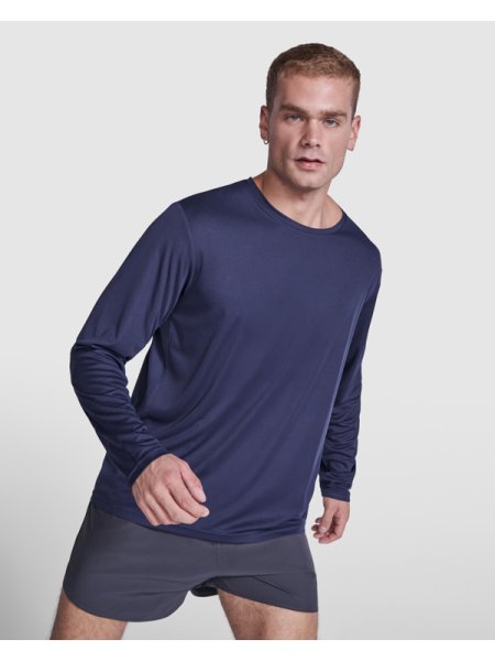 Magliette tecniche personalizzate unisex adulto e bambino Roly Estoril L/S