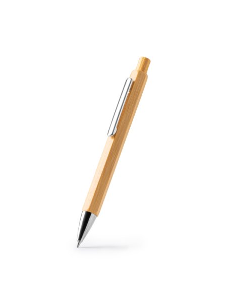 Penna in bamboo esagonale personalizzabile Alister