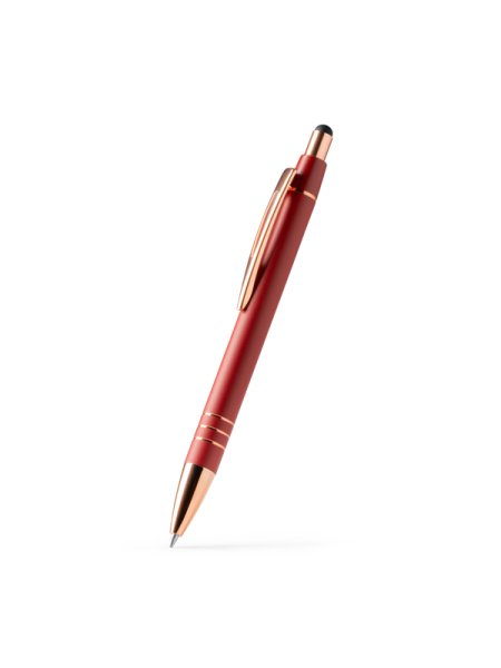 Penna touch in metallo personalizzabile Leiva