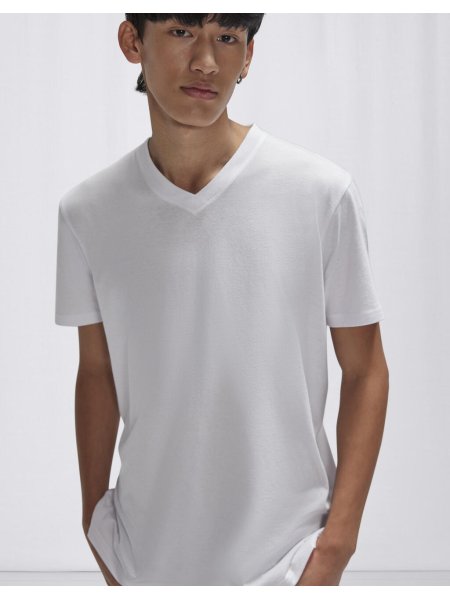 T shirt scollo a V uomo personalizzabile B&C