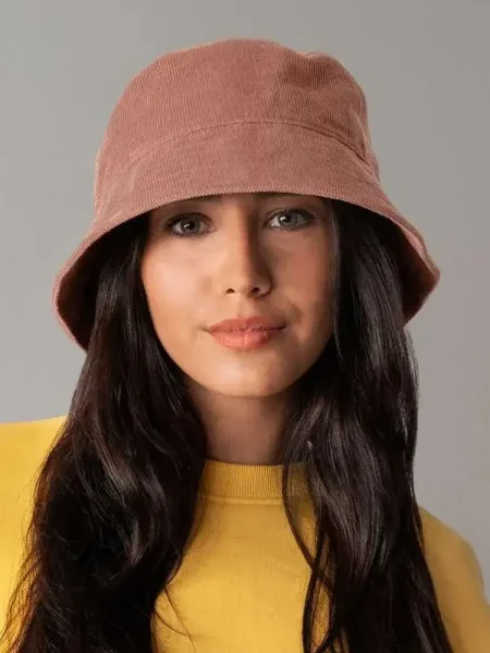 Cappello pescatore personalizzabile Beechfield EarthAware® Organic Cord Bucket