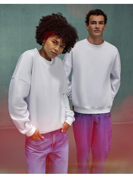 Felpa unisex personalizzabile B&C Influence Crew