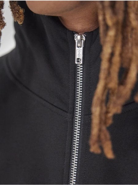 Felpa unisex con zip e cappuccio personalizzabile B&C Influence Zip